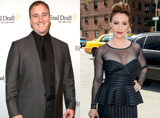 Jay Mohr, Alyssa Milano Jay Mohr, Alyssa Milano